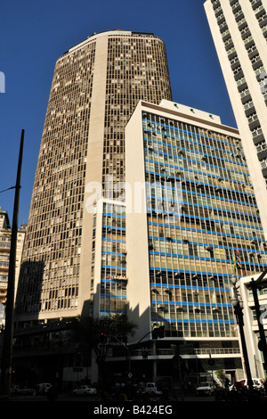 Italia Building célèbre gratte-ciel de Sao Paulo Brésil Banque D'Images
