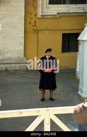 Garde Suisse, Vatican, Rome, Italie Banque D'Images