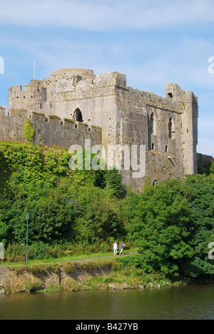 Château de Pembroke, Pembroke, Pembrokeshire, Pays de Galles, Royaume-Uni Banque D'Images