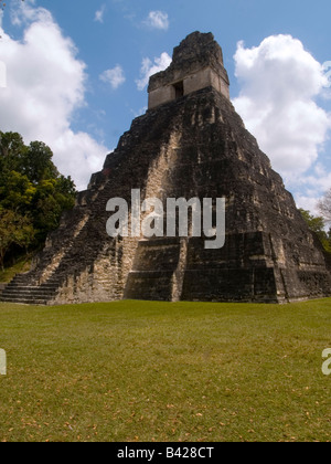 Tikal, l'ancienne ville en ruines de la civilisation maya, le Guatemala Banque D'Images