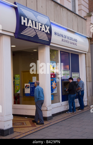 La construction de la société ,Halifax Bank of Scotland à Norwich, Norfolk, UK Banque D'Images