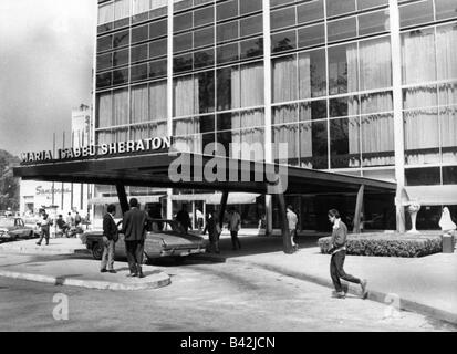 Géographie / voyages, Mexique, Mexico, bâtiments, Hôtel Maria Isabel Sheraton, entrée, 1970, Banque D'Images