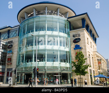 Le Cornerhouse de vie et de divertissement dans le centre-ville de Nottingham, Nottinghamshire England UK Banque D'Images