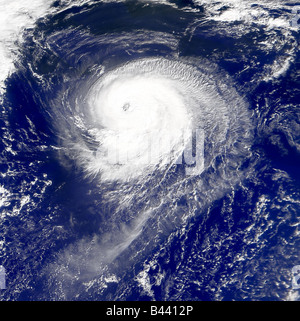 La tempête tropicale Alberto, mer des Caraïbes, le 10 juin 2006 Banque D'Images