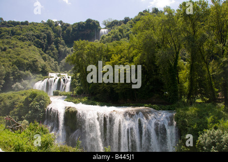 Cascade de Marmore, Ombrie, Italie, Europe Banque D'Images