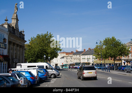 Centre-ville marché Devizes wiltshire england uk go Banque D'Images