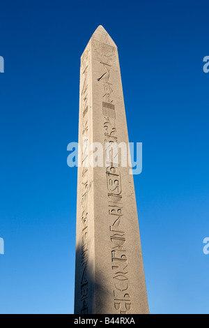 L'obélisque égyptien Hippodrome Sultanahamet Istanbul Turquie Banque D'Images