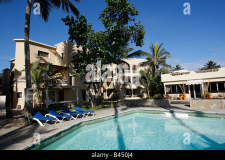 Kite beach hotel en République Dominicaine Banque D'Images
