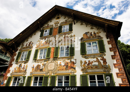 Allemagne, Bavière, Hänsel et Gretel House Banque D'Images