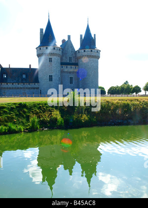 Château de la Loire, le château de Sully sur Loire, France Banque D'Images