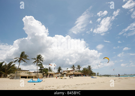 Kite beach hotel en République Dominicaine Banque D'Images