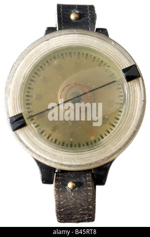 Événement, seconde Guerre mondiale/seconde Guerre mondiale, guerre aérienne, équipement, Allemagne, montre pilote, 1939 - 1945, Luftwaffe, Force aérienne, montres, XXe siècle, , Banque D'Images