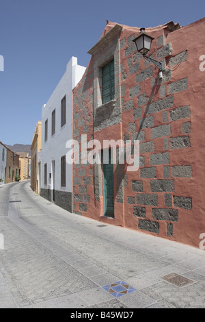 Old street à Aguimes Gran Canaria Îles Canaries Espagne Banque D'Images