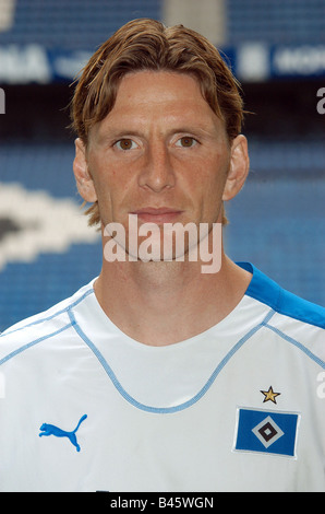 Reinhardt, Bastian, * 19.11.1975, footballeur allemand, portrait, joueur de la Hamburger SV, saison 2005 / 2006, Banque D'Images