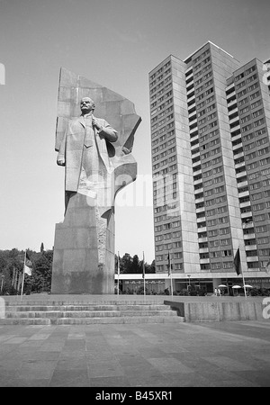 Géographie/voyages, Allemagne, Berlin, monuments, monument de Lénine, Leninplatz, 1973, Banque D'Images