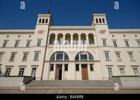 Hamburger Bahnhof. Musée d'Art Contemporain quartier Tiergarten de Berlin, Berlin, Allemagne, Europe. Banque D'Images