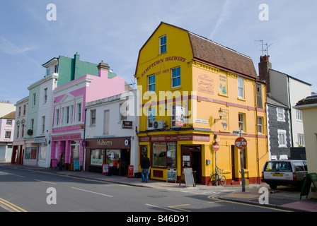 Main dans la main, pub, Brasserie de Kemptown Kemptown, Brighton Banque D'Images