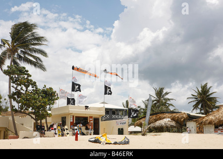 Kite beach hotel en République Dominicaine Banque D'Images