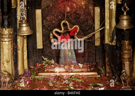 Bimsen le Temple à Charikot, district de Dolakha, Népal Banque D'Images