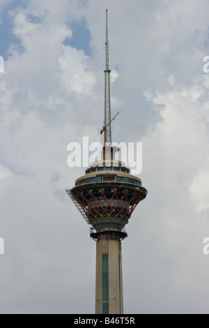 Burj e Milad à Téhéran Iran Banque D'Images