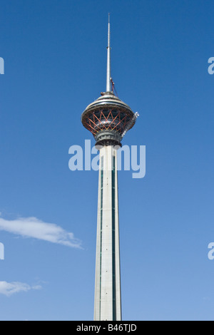 Burj e Milad à Téhéran Iran Banque D'Images