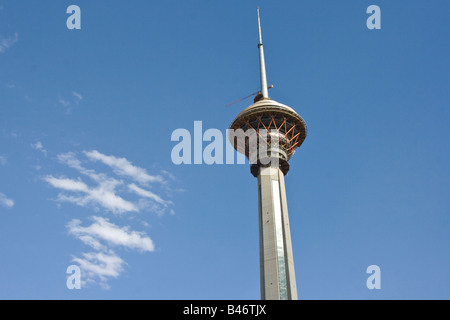 Burj e Milad à Téhéran Iran Banque D'Images