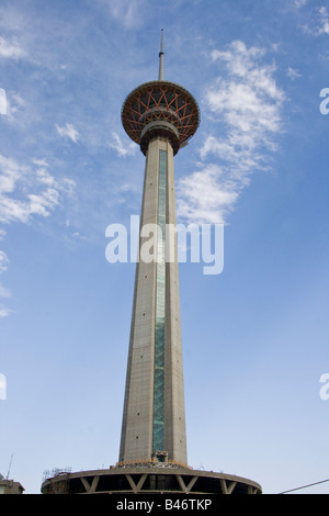 Burj e Milad à Téhéran Iran Banque D'Images