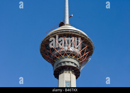 Burj e Milad à Téhéran Iran Banque D'Images