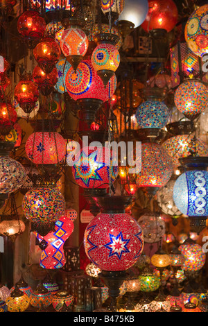 Lampes en istanbul grand bazaar Banque D'Images