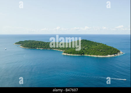 Île de lokrum Banque D'Images