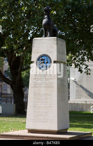 Bâtiment principal de la Défense Ministère memorial Londres Whitehall Banque D'Images