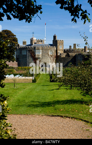 Château Walmer Deal Kent Banque D'Images