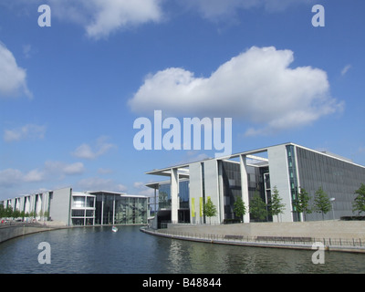 Les bâtiments du gouvernement à Berlin, Allemagne Banque D'Images