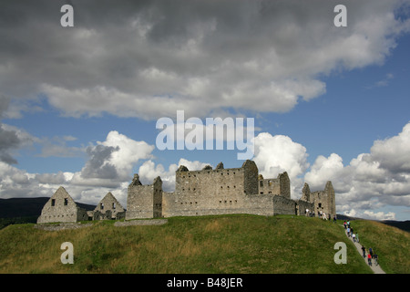 Le village de Kingussie, Scotland. Caserne Ruthven a été détruit par les jacobites après avoir été battus à la bataille de Culloden Banque D'Images