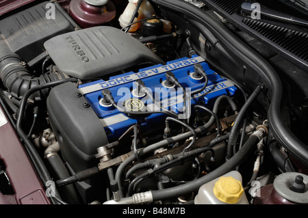 1993 Ford Escort RS Cosworth engine Banque D'Images