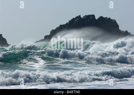 Surf, Cornwall Banque D'Images