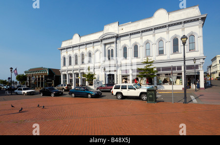 Centre-ville d'Eureka, Humboldt County, California, USA Banque D'Images