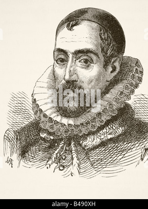 Sir Francis Walsingham, 1532 - 1590. Homme d'État anglais et chef du renseignement de la reine Elizabeth I. Banque D'Images