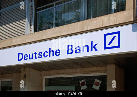 Deutsche Bank sign Banque D'Images