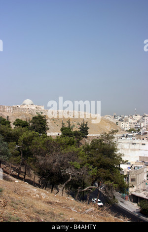 La colline de la citadelle, Amman, Jordanie Banque D'Images