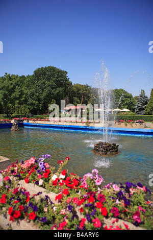 Bucarest, Herastrau Parcul Banque D'Images