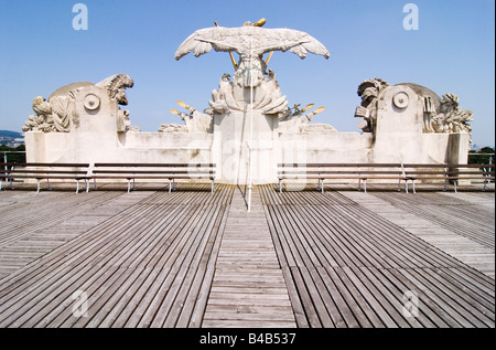 Park Schloss Schönbrunn à Vienne, Autriche Banque D'Images