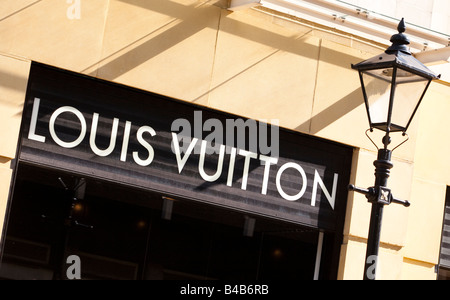 Louis Vuitton store Birmingham England UK Banque D'Images