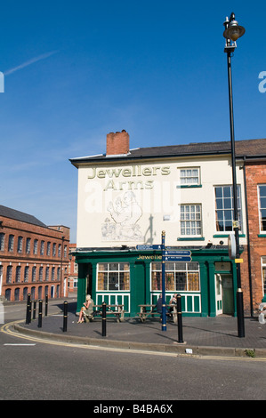 Les bijoutiers d'armes, le quartier des bijoutiers, Birmingham Banque D'Images