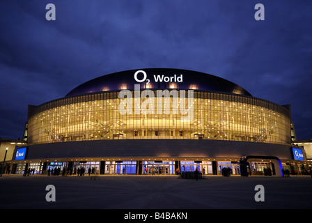 O2, O2 World Arena de the Anschutz Entertainment Group, Berlin Friedrichshain, l'Allemagne, l'Europe. Banque D'Images