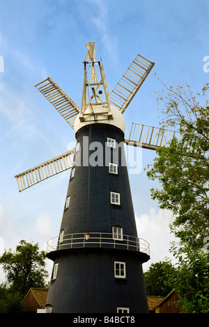 Navigué cinq moulin à Alford Lincolnshire England UK Banque D'Images