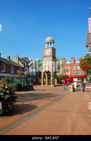 Tour de l'horloge à la place du marché, Chesham, Buckinghamshire, Angleterre, Royaume-Uni Banque D'Images