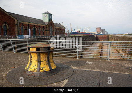 Thompsons dock et station de pompage le centre-ville de Belfast en Irlande du Nord uk Banque D'Images