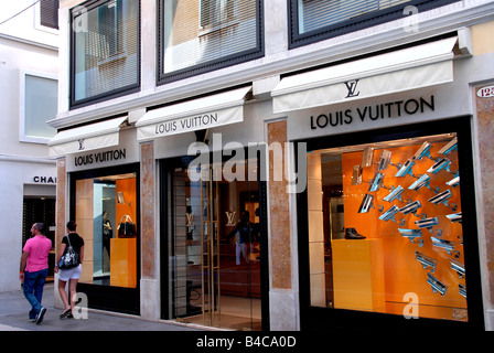 Louis Vuitton shop, Venise, Italie Banque D'Images