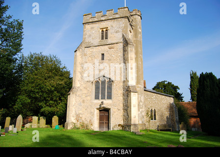 St.John the Baptist Church, crassier, Buckinghamshire, Angleterre, Royaume-Uni Banque D'Images